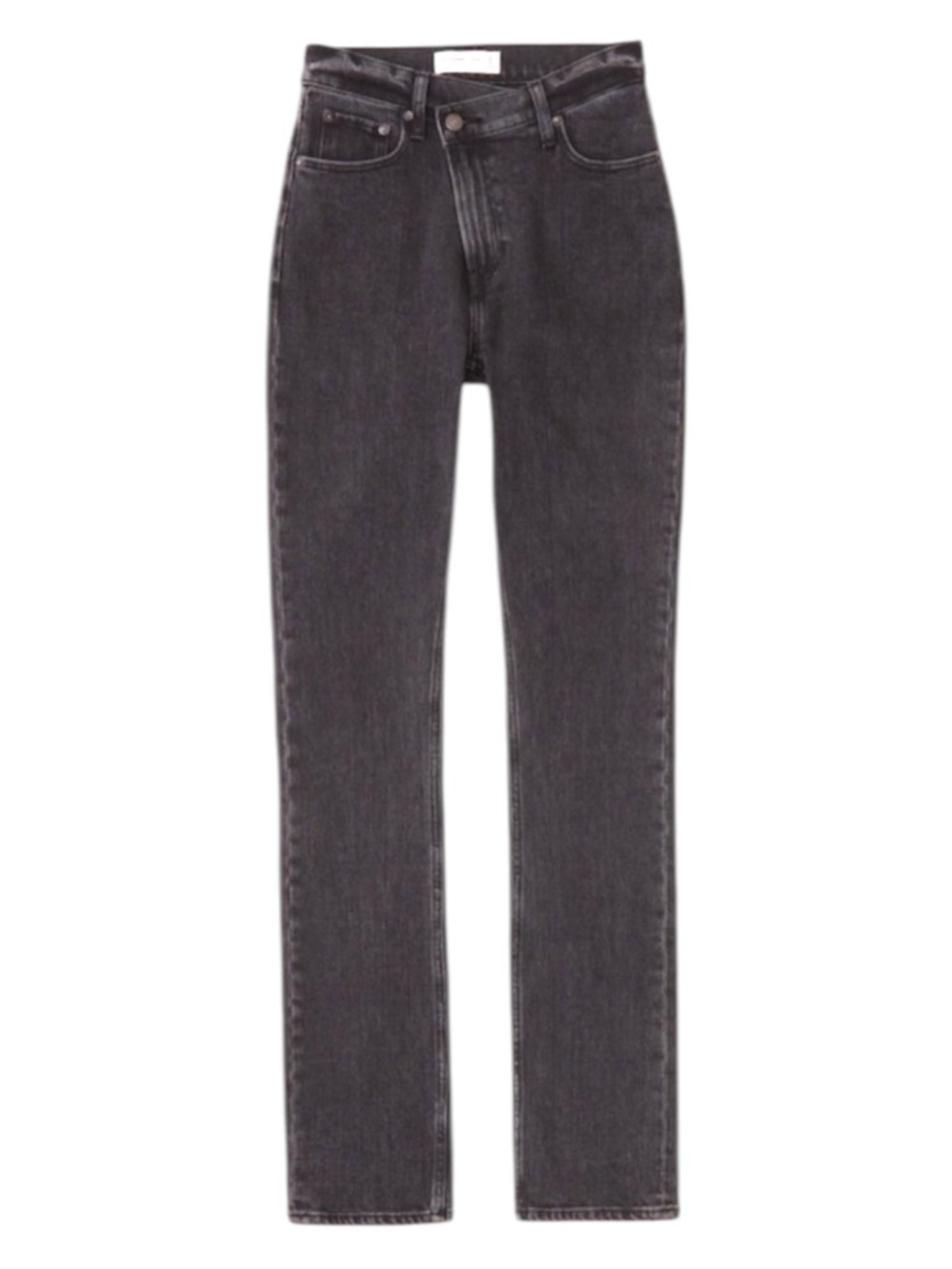 Abercrombie & Fitch The '90s Slim Straight Ultra High Rise size 6s Washed Black